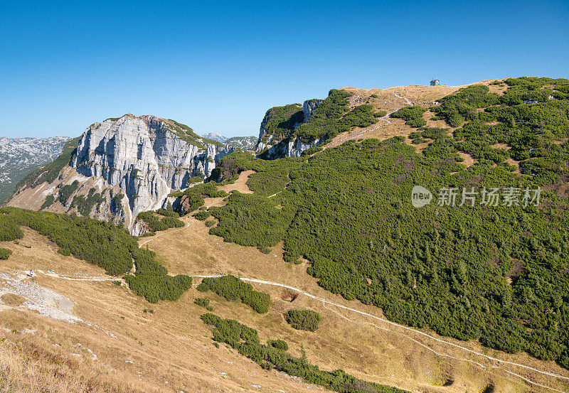 徒步旅行路线，奥地利阿尔卑斯山，Ausseerland, Salzkammergut，奥地利